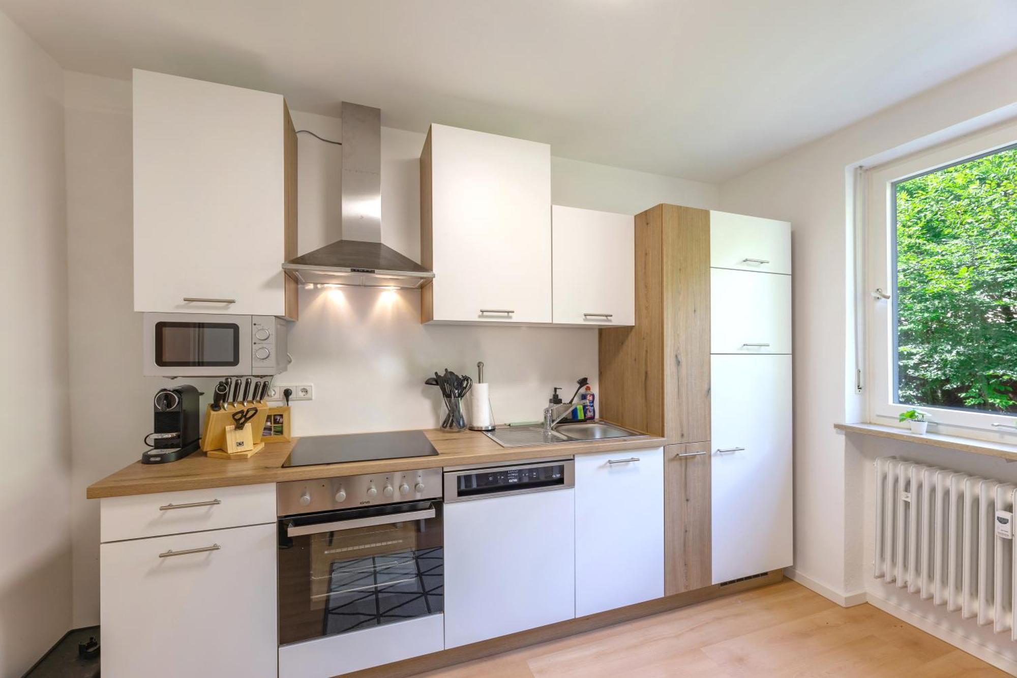 Apartment Sweethome - Kueche, Stellplatz, Wlan, Naehe S-bahn München
